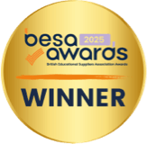 Icon with Besa awards 2025 winner logo